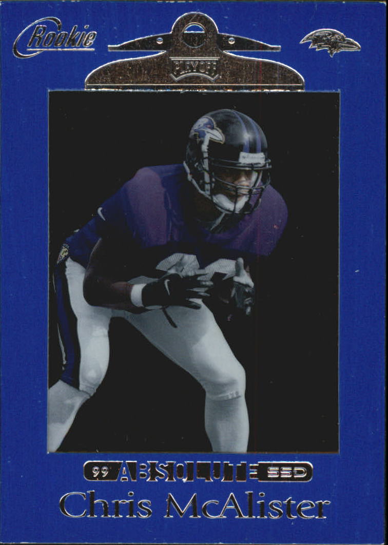 Chris McAlister 1999 Bowman's Best Rookie #117 - Baltimore Ravens