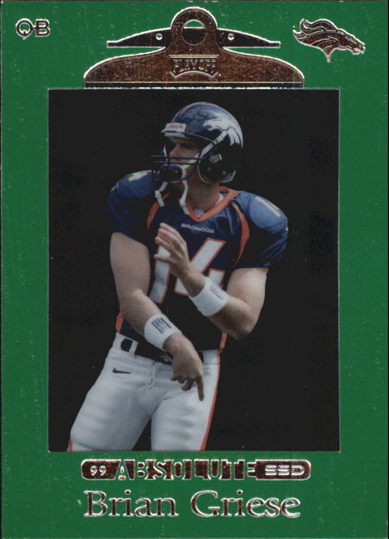 1999 Flair Showcase #60 Brian Griese PN - NM-MT