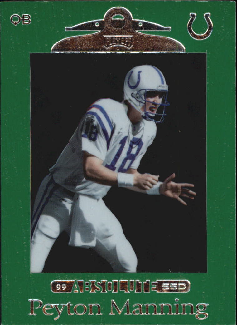 1999 Absolute SSD Green #46 Peyton Manning