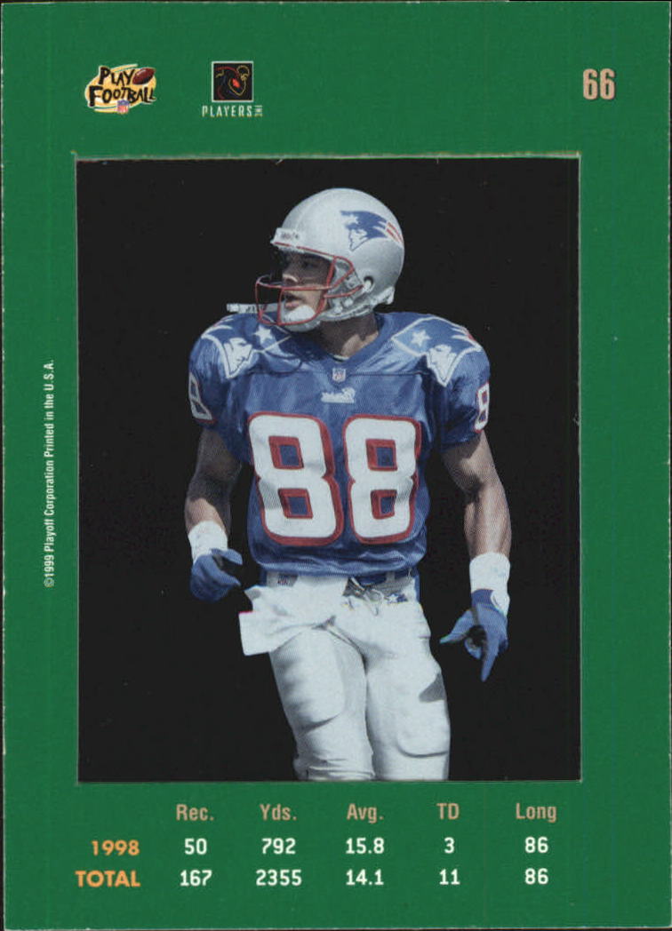 1999 Absolute SSD Green #66 Terry Glenn back image