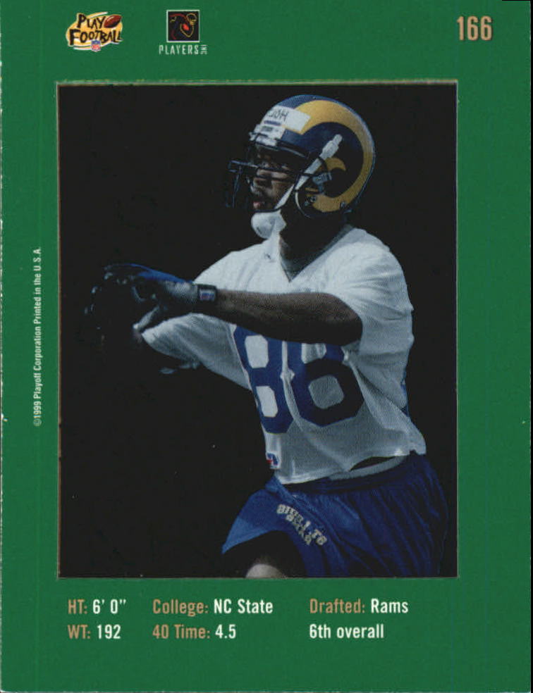 1999 Absolute SSD Green #166 Torry Holt back image