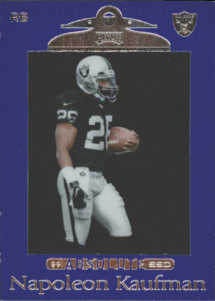 1999 (A) Napoleon Kaufman #109 Oakland Raiders