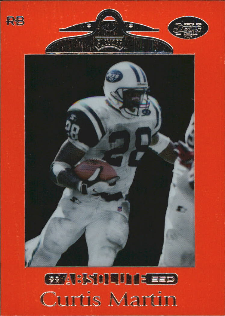 1999 Absolute SSD Red #74 Curtis Martin
