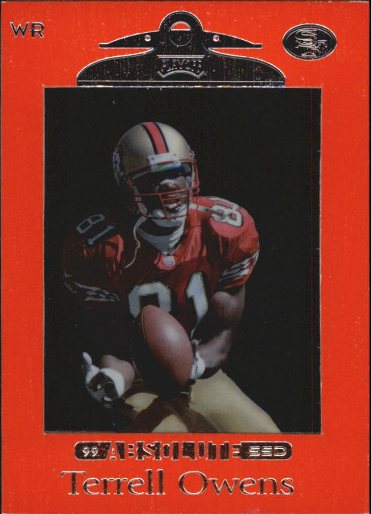 1999 Absolute SSD Red #90 Terrell Owens