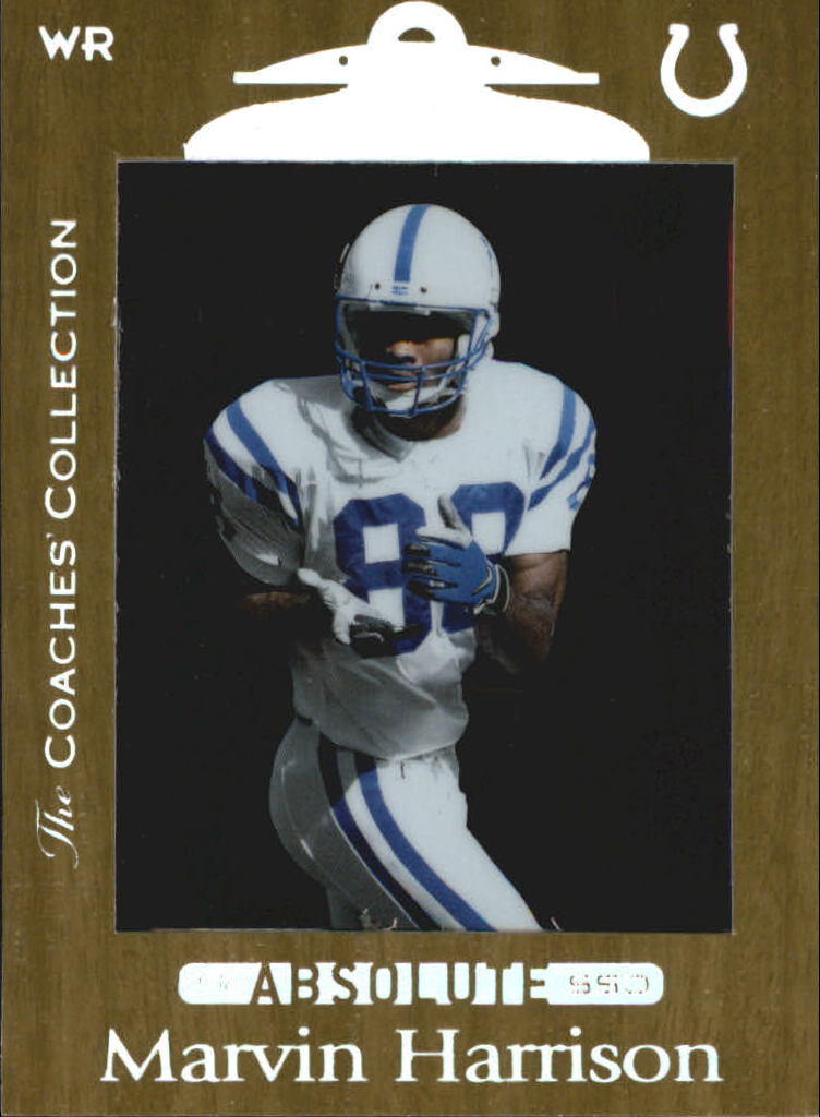 1999 Absolute SSD Coaches Collection Silver #47 Marvin Harrison