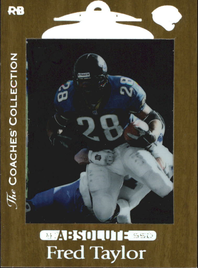 1999 Absolute SSD Coaches Collection Silver #49 Fred Taylor