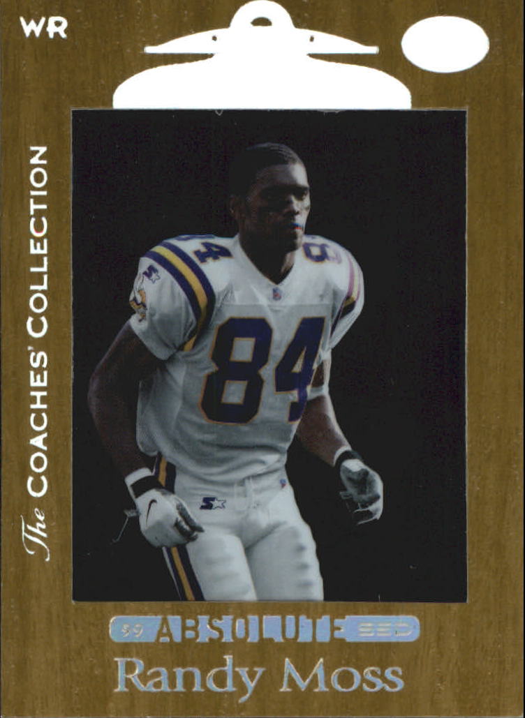 1999 Absolute SSD Coaches Collection Silver #63 Randy Moss