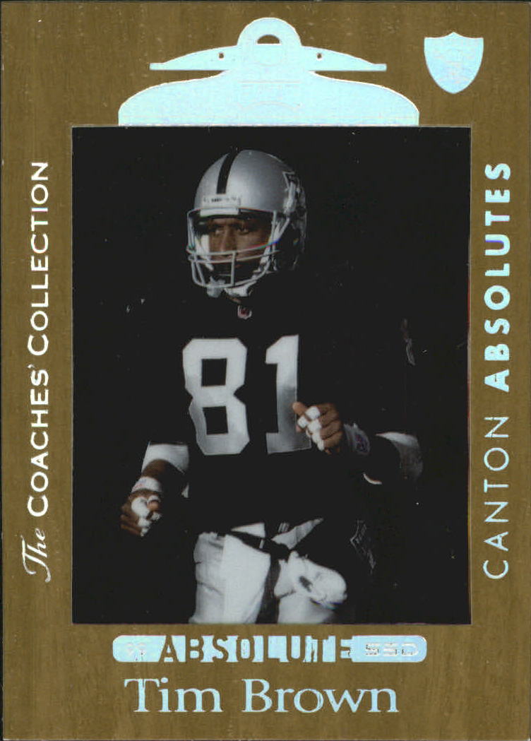 1999 Absolute SSD Coaches Collection Silver #124 Tim Brown CA