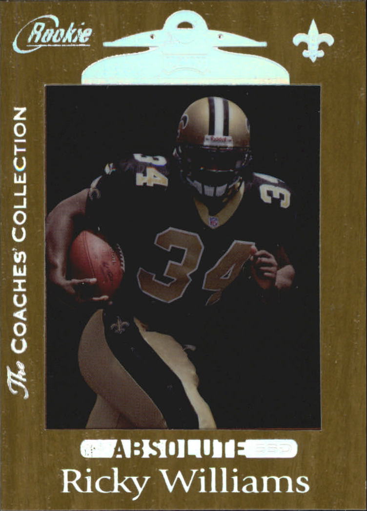 1999 Absolute SSD Coaches Collection Silver #165 Ricky Williams
