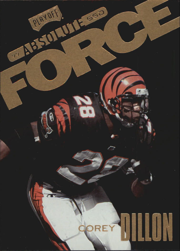 1999 Absolute SSD Force #AF24 Corey Dillon