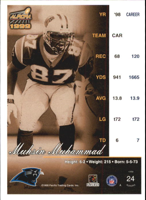 A6933- 1999 Aurora Football Card #s 1-150 +Inserts -You Pick- 15+ FREE US SHIP - Picture 35 of 147