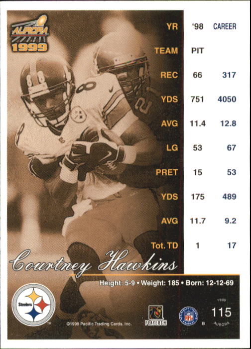 A6933- 1999 Aurora Football Card #s 1-150 +Inserts -You Pick- 15+ FREE US SHIP - Picture 109 of 147