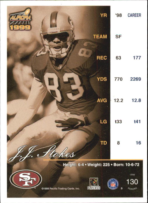 A6933- 1999 Aurora Football Card #s 1-150 +Inserts -You Pick- 15+ FREE US SHIP - Picture 125 of 147