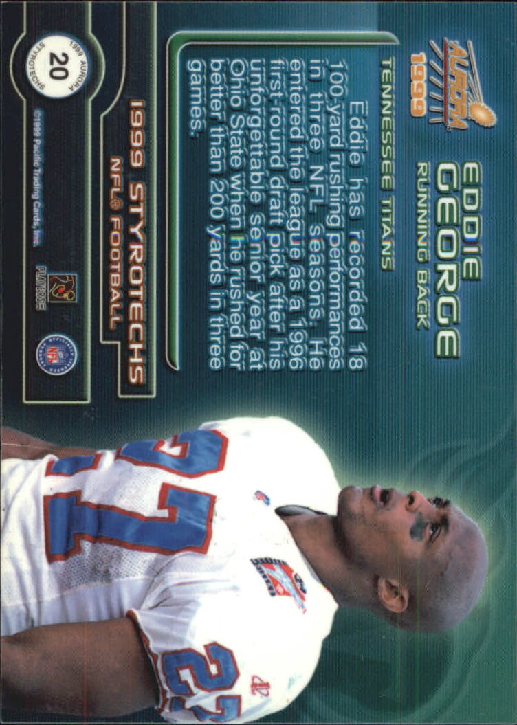A6933- 1999 Aurora Football Card #s 1-150 +Inserts -You Pick- 15+ FREE US SHIP - Picture 147 of 147