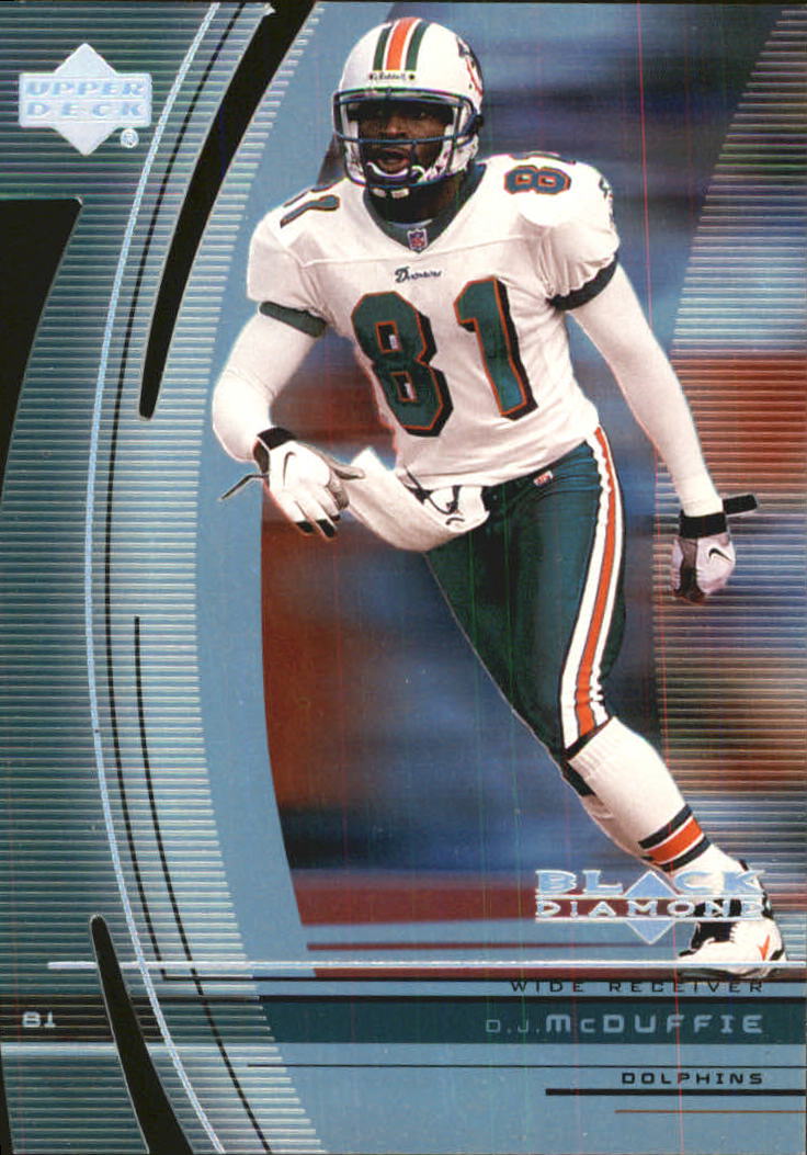 1999 Upper Deck MVP #99 O.J. MCDUFFIE Miami Dolphins