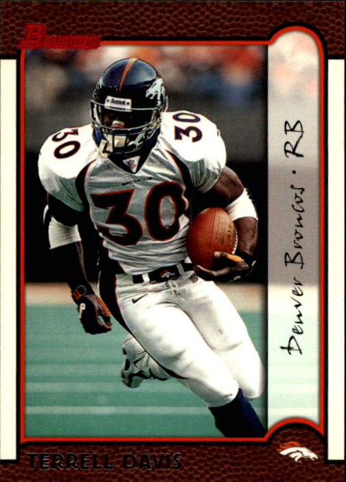 1999 Bowman #34 Terrell Davis
