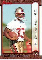 1999 Bowman #82 Lawrence Phillips