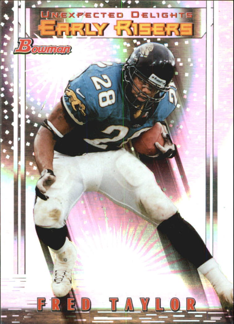 1999 Bowman Late Bloomers/Early Risers #U1 Fred Taylor