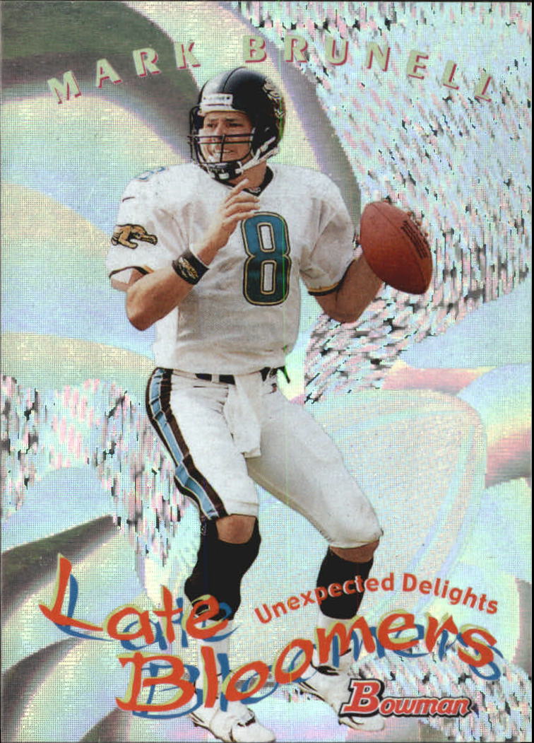1999 Bowman Late Bloomers/Early Risers #U6 Mark Brunell