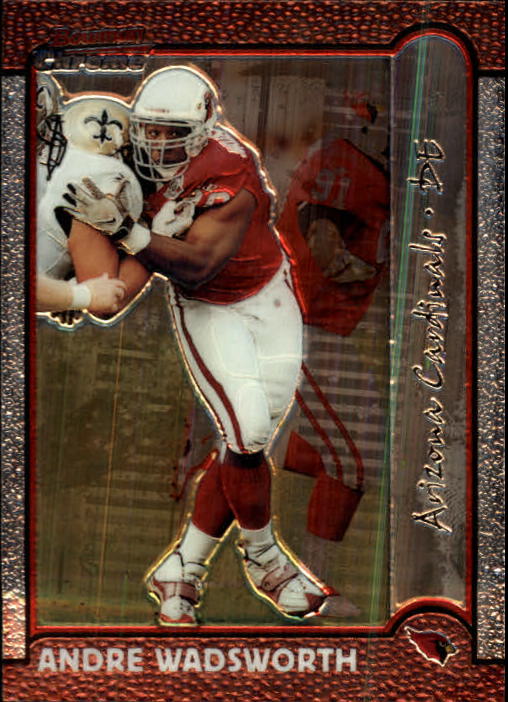 1999 Bowman Chrome #96 Andre Wadsworth