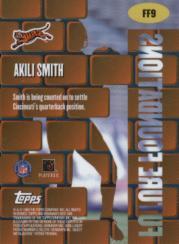 1999 Bowman's Best Future Foundations #FF9 Akili Smith back image
