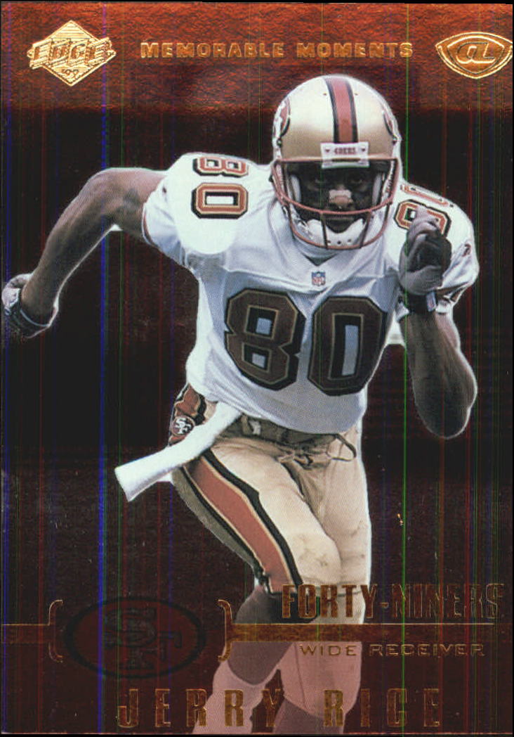 1999 Collector's Edge Advantage Memorable Moments #MM9 Jerry Rice