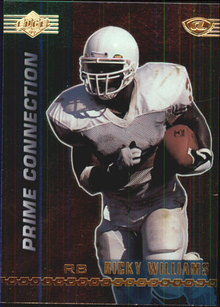 1999 Collector's Edge Advantage Prime Connection #PC1 Ricky Williams