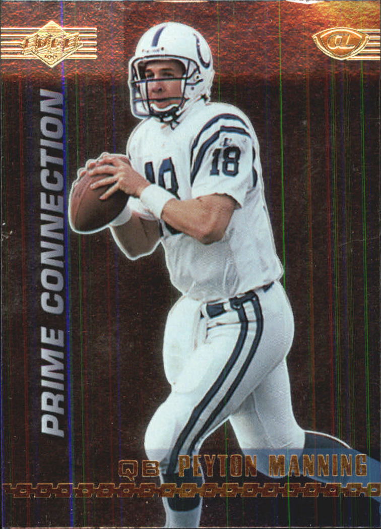 1999 Collector's Edge Advantage Prime Connection #PC4 Peyton Manning