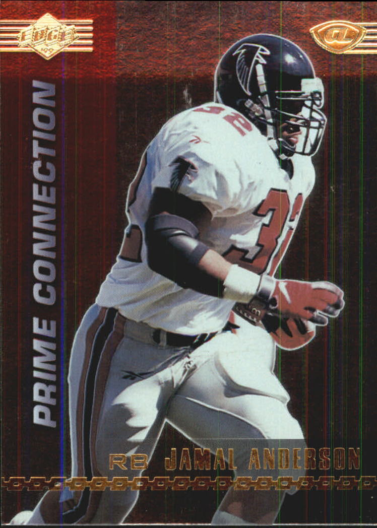 1999 Collector's Edge Advantage Prime Connection #PC16 Jamal Anderson