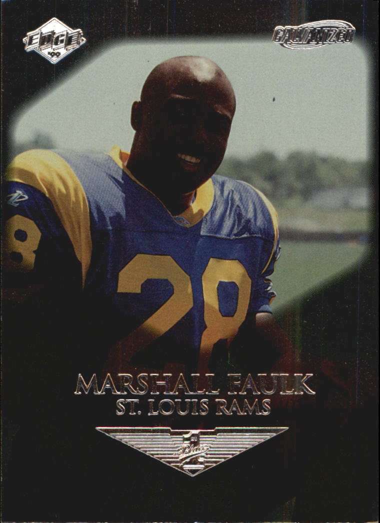 1999 Collector's Edge First Place Galvanized #121 Marshall Faulk