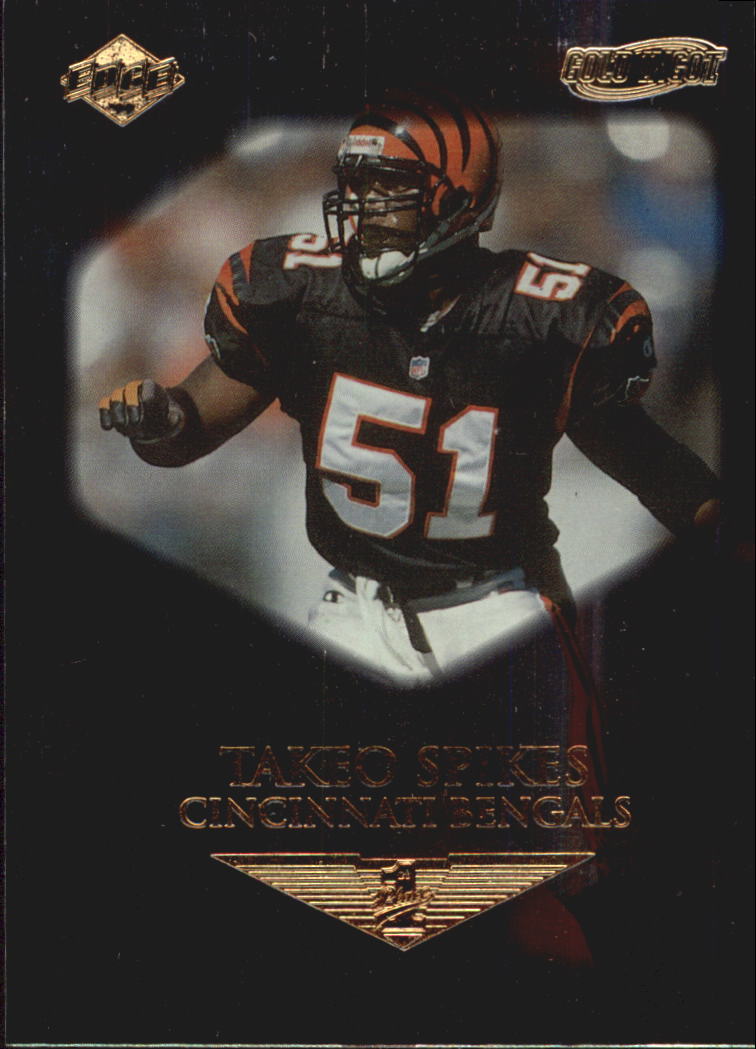 1999 Collector's Edge First Place Gold Ingot #35 Takeo Spikes