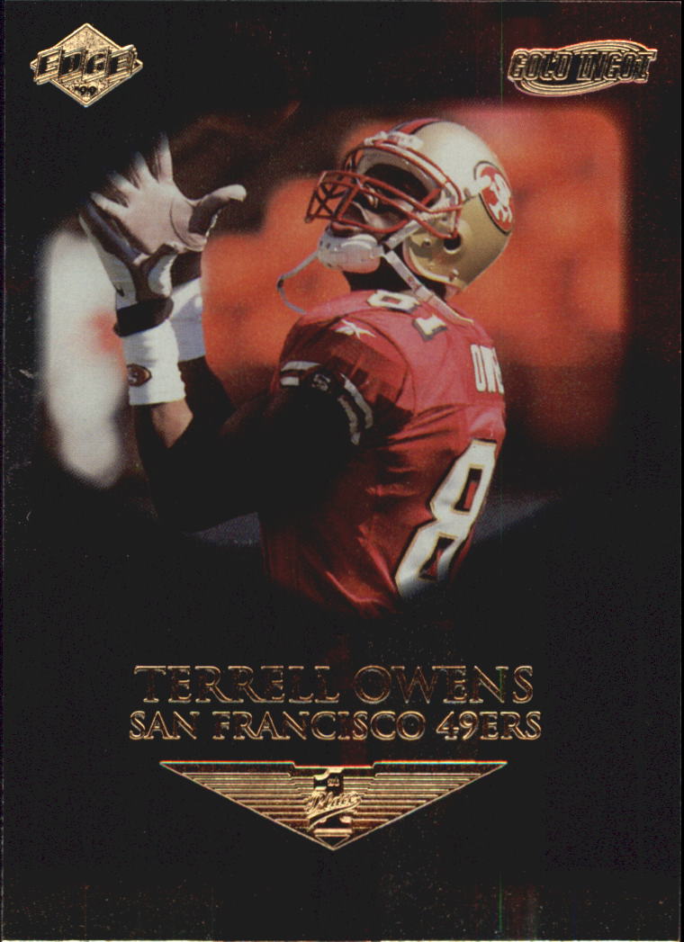 1999 Collector's Edge First Place Gold Ingot #131 Terrell Owens
