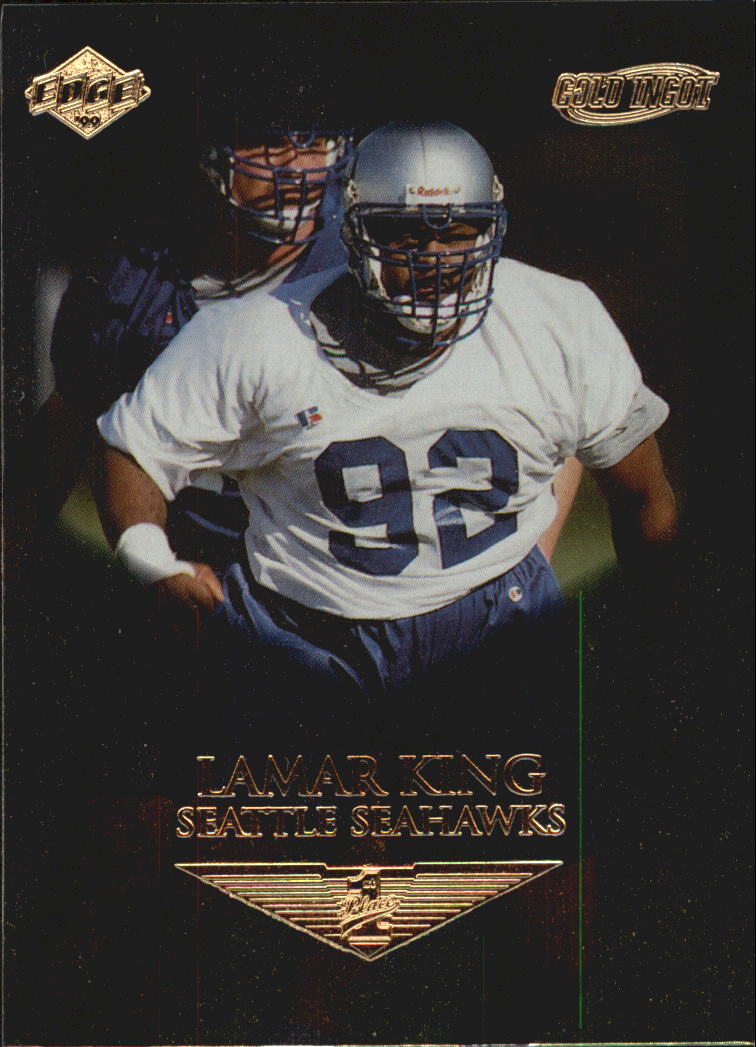 1999 Collector's Edge First Place Gold Ingot #193 Lamar King