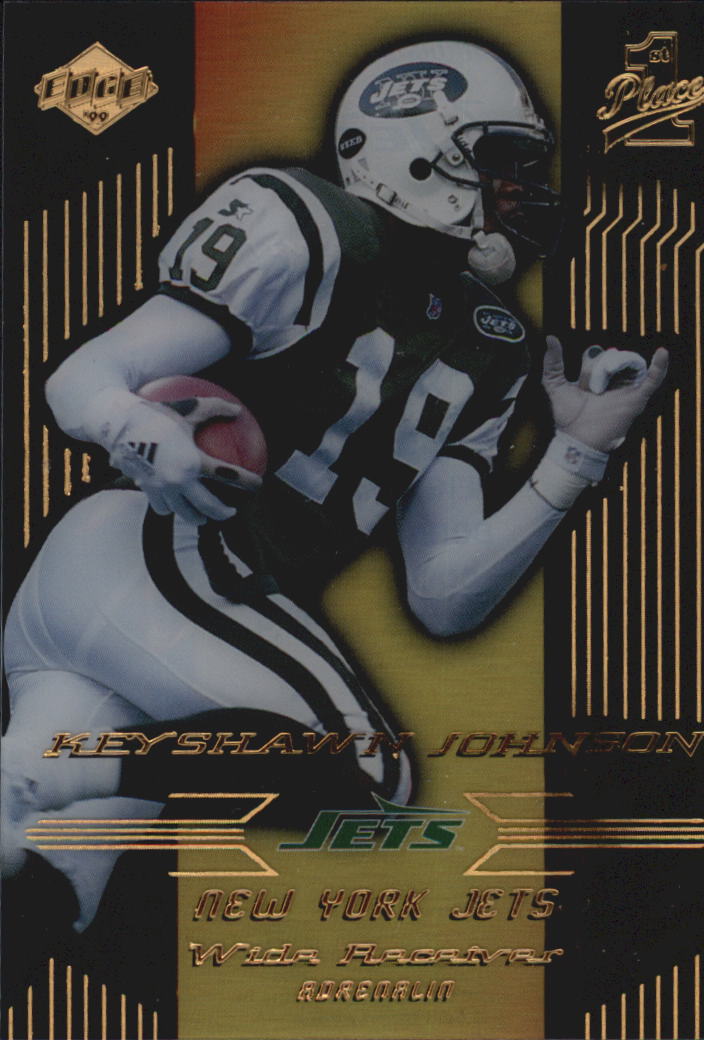 1999 Collector's Edge First Place Adrenalin #A15 Keyshawn Johnson