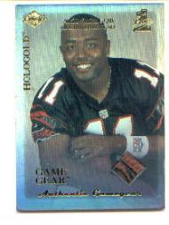 1999 Collector's Edge First Place Rookie Game Gear HoloGold #RG3 Akili Smith