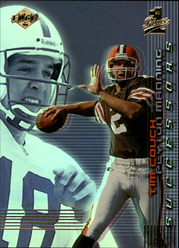 1999 Collector's Edge First Place Successors #S5 T.Couch/P.Manning