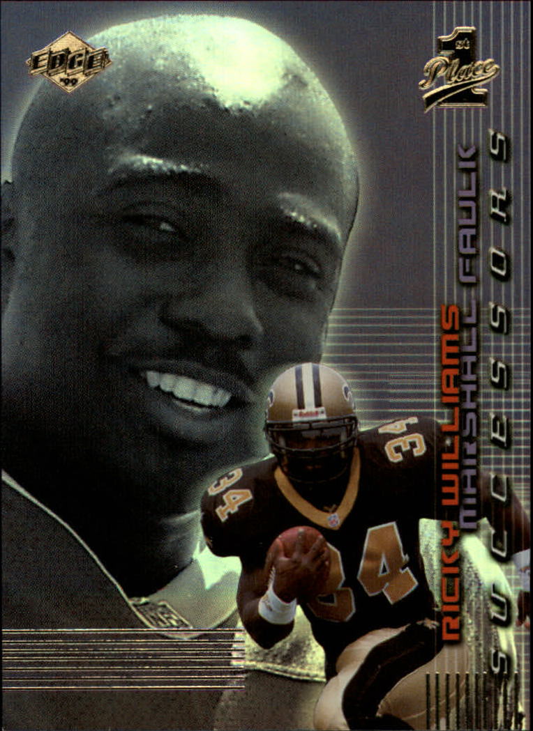 1999 Collector's Edge First Place Successors #S11 R.Williams/M.Faulk