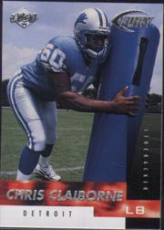 1999 Collector's Edge Fury #158 Chris Claiborne RC