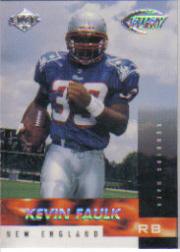 1999 Collector's Edge Fury #166 Kevin Faulk RC