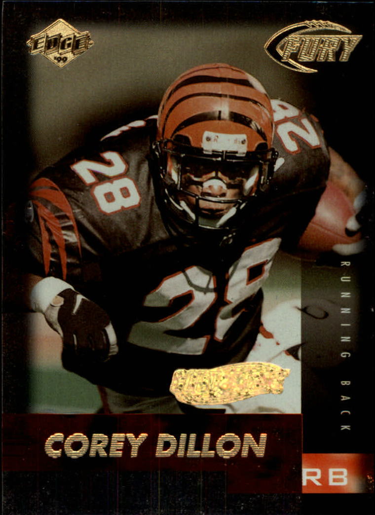 1999 Collector's Edge Fury Gold Ingot #37 Corey Dillon