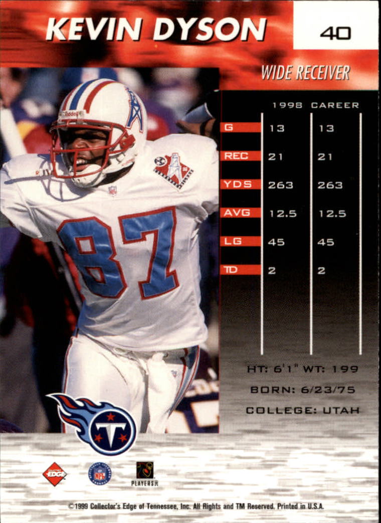 A7941- 1999 Collector's Edge Fury FB Assort Inserts -You Pick- 15+ FREE US SHIP - Picture 227 of 409