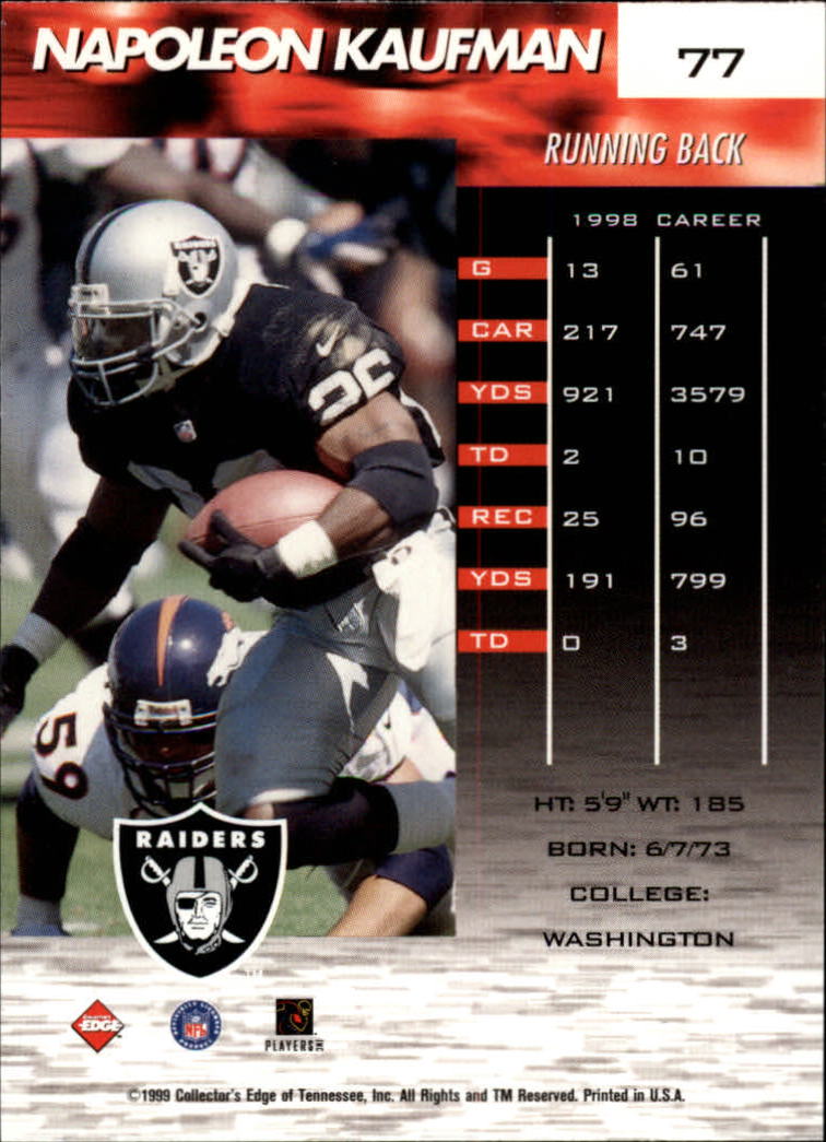 A7941- 1999 Collector's Edge Fury FB Assort Inserts -You Pick- 15+ FREE US SHIP - Picture 257 of 409