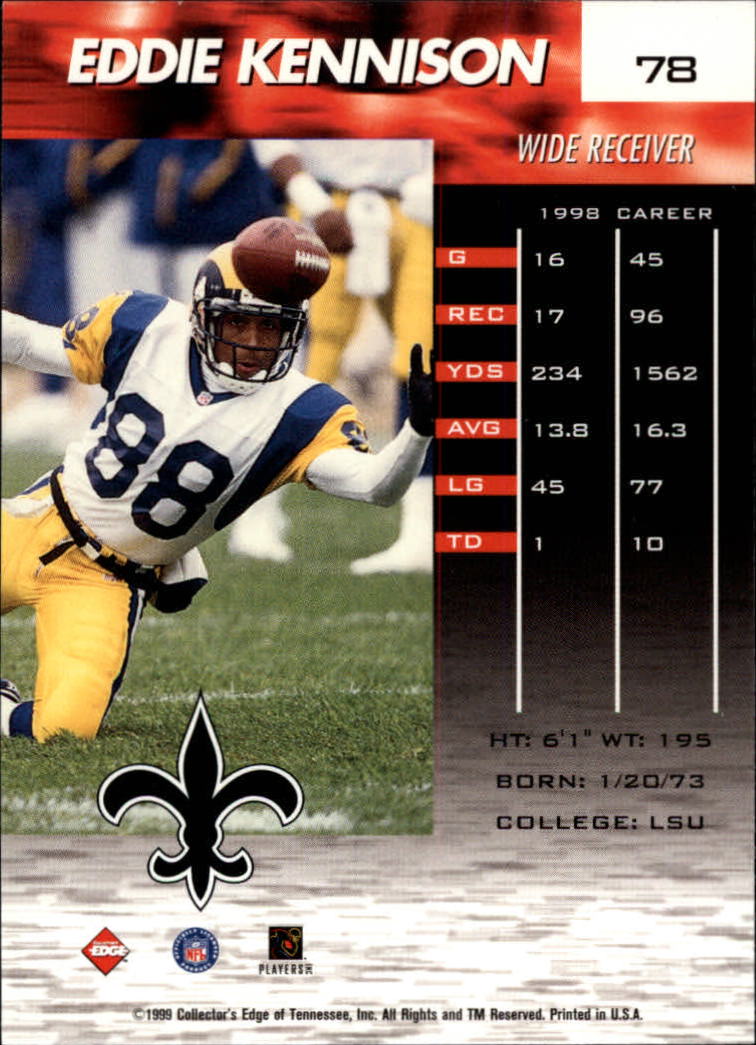 A7941- 1999 Collector's Edge Fury FB Assort Inserts -You Pick- 15+ FREE US SHIP - Picture 259 of 409