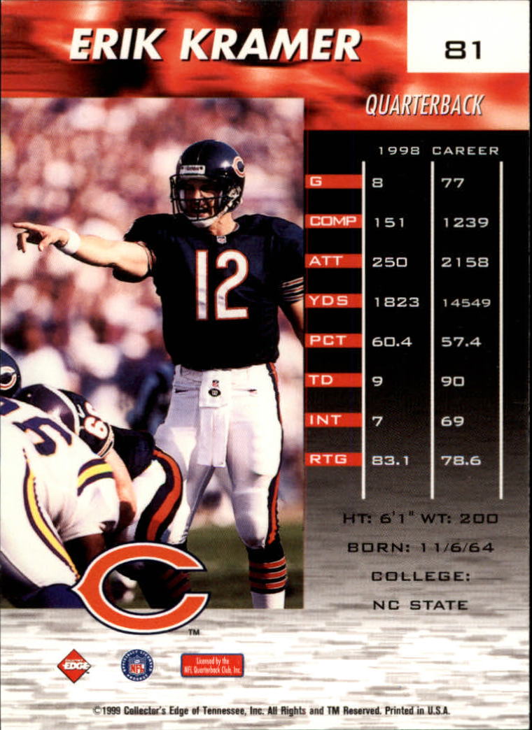 A7941- 1999 Collector's Edge Fury FB Assort Inserts -You Pick- 15+ FREE US SHIP - Picture 261 of 409