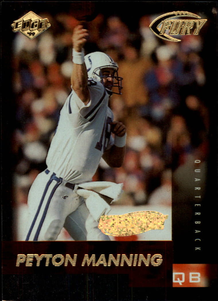 1999 Collector's Edge Fury Gold Ingot #89 Peyton Manning