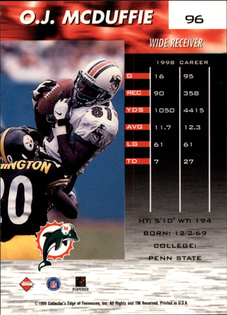 A7941- 1999 Collector's Edge Fury FB Assort Inserts -You Pick- 15+ FREE US SHIP - Picture 275 of 409