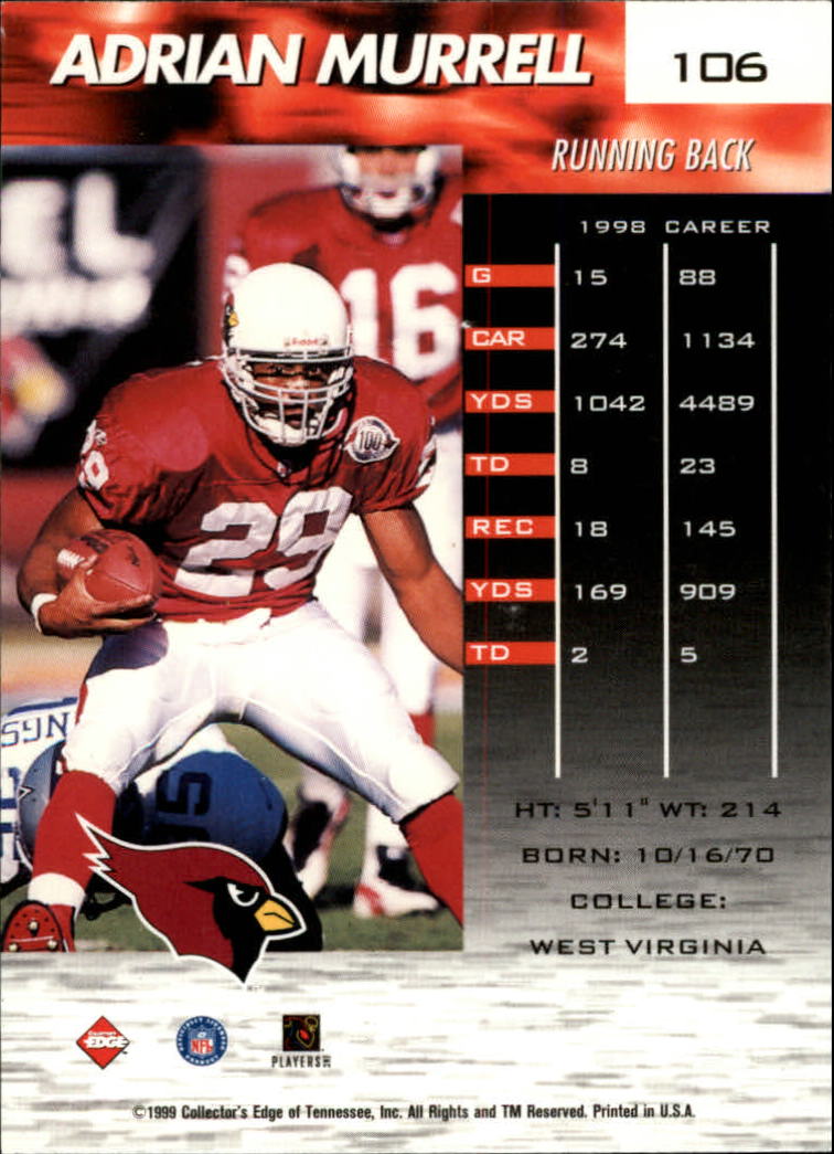 A7941- 1999 Collector's Edge Fury FB Assort Inserts -You Pick- 15+ FREE US SHIP - Picture 287 of 409