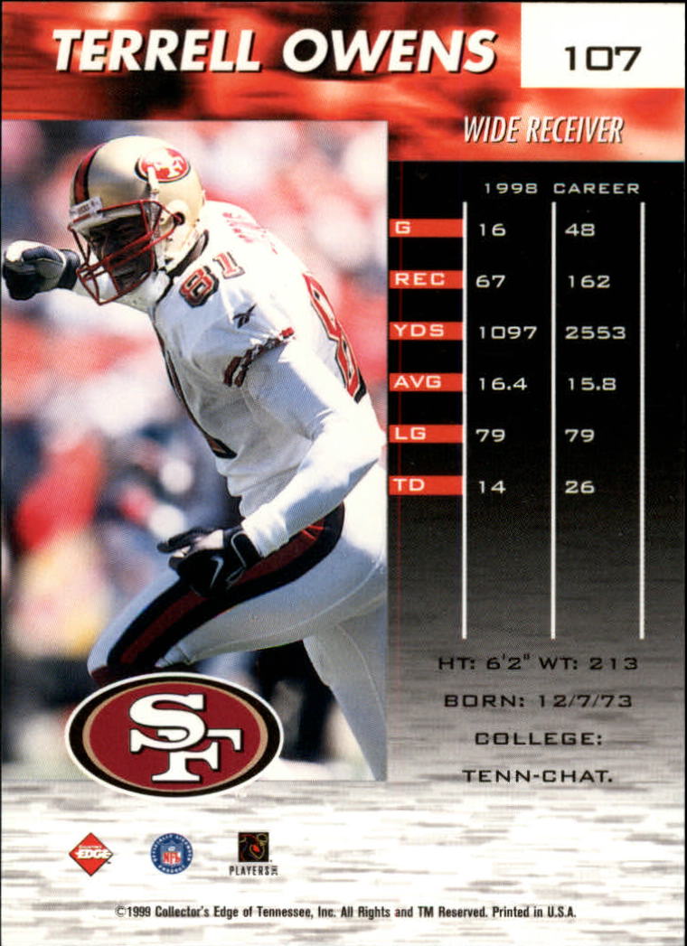 A7941- 1999 Collector's Edge Fury FB Assort Inserts -You Pick- 15+ FREE US SHIP - Picture 289 of 409