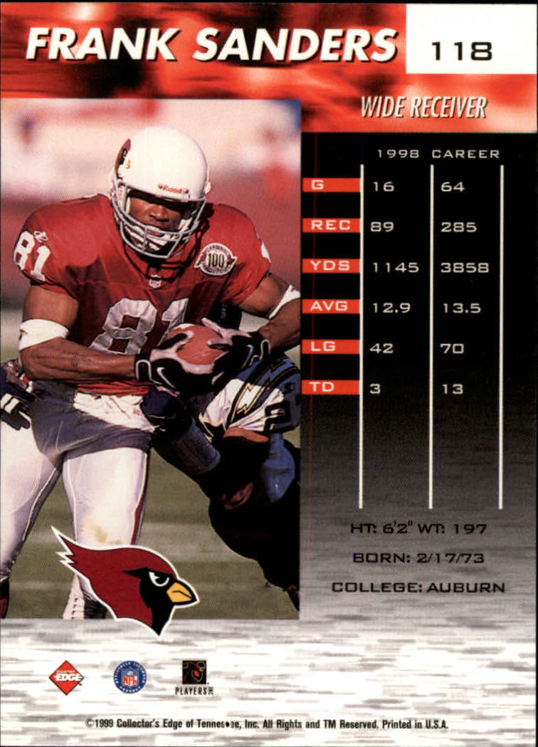 A7941- 1999 Collector's Edge Fury FB Assort Inserts -You Pick- 15+ FREE US SHIP - Picture 301 of 409