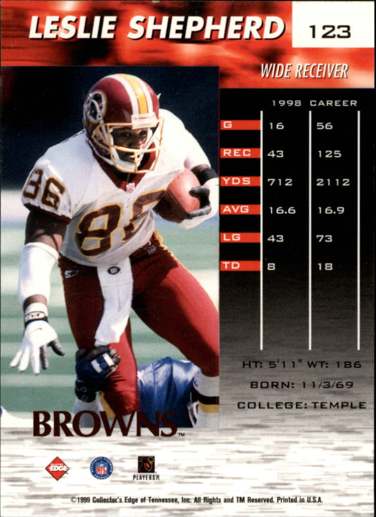 A7941- 1999 Collector's Edge Fury FB Assort Inserts -You Pick- 15+ FREE US SHIP - Picture 307 of 409